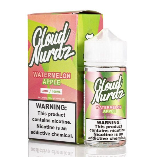 Cloud Nurdz Watermelon Apple 100 Ml